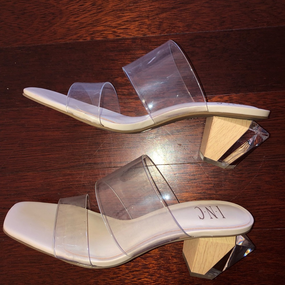 Clear shoes
